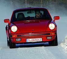 Porsche prüft Winterreifen speziell für Youngtimer und Klassiker 